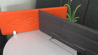 Dekoratif Modüler Ofis Mobilyaları Dokunmatik Ekran Masa Üstü Masa Bölücüler