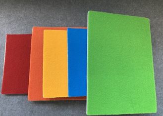 Velcro Döngü Yüzey Kurulu Pet Keçe Akustik Paneller Pin Kurulu 9mm Kalınlığı
