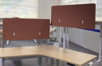 Çevre Dostu Yırtılmaya Dayanıklı 15mm Ses Emici Masa Bölücüler