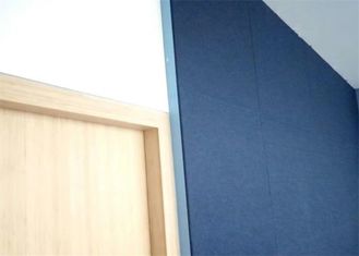 Spor Salonu / Spor Salonu İçin% 100 Polyester Elyaf Pet Keçe Akustik Paneller Kolay Kesim