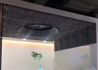 Toplantı Odası Anti Stati İçin Isı Yalıtımı 3d Akustik Duvar Panelleri