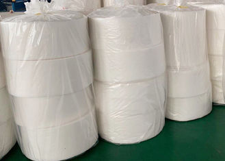 50gsm ES Sıcak Hava Pamuklu Dokumasız Kumaş Malzemesi ES Fiber Maske Pamuk