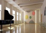 Müzik Odası Dekorasyonu 3d Akustik Duvar Panelleri Dokunmatik Moistureproof