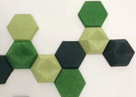 Altıgen Polyester 3D Dekoratif Ses Emici Duvar Panelleri