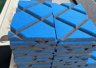 100% Polyester Elyaf Döşemelik Kumaş Sarılmış 3D Akustik Duvar Panelleri GB8624B1