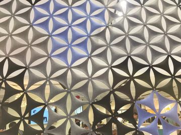 Modern 3d Akustik Duvar Panelleri Dekoratif İç Cephe Kaplama Çevre Dostu