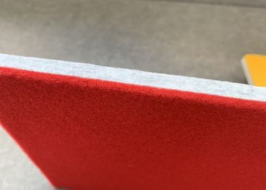 Polyester Elyaf Levhası Parlak Renkli Döşemelik Dokuma Keçe Laminat