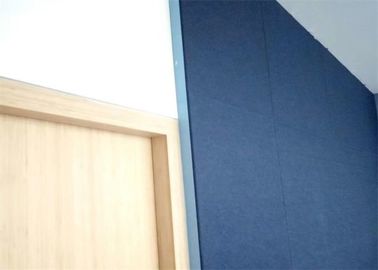 Spor Salonu / Spor Salonu İçin% 100 Polyester Elyaf Pet Keçe Akustik Paneller Kolay Kesim
