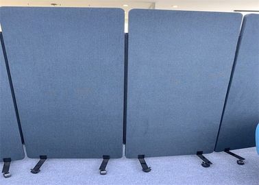 Kumaş Sarılmış Modüler Ofis Mobilyaları / Modüler Ofis Bölme Standı Ücretsiz Tahta