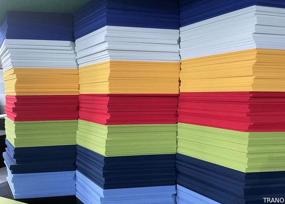 Endüstriyel Emici Polyester Elyaf Akustik Panel 4x8 Ebat