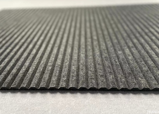 Polyester Elyaf Ses Engelleme 3d Akustik Duvar Panelleri Tavan Paneli